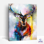 Color Melting Deer - World Paint by Numbers™ Kits DIY