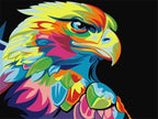 Colorful Eagle - World Paint by Numbers™ Kits DIY