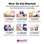 Colorful Furry Cat- World Diamond Painting™ 5D DIY