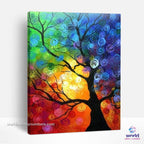 Colorful Tree - World Paint by Numbers™ Kits DIY
