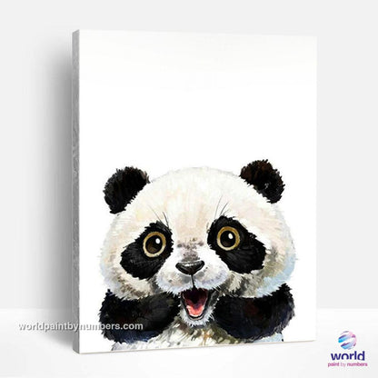 Cute Panda - World Paint by Numbers™ Kits DIY