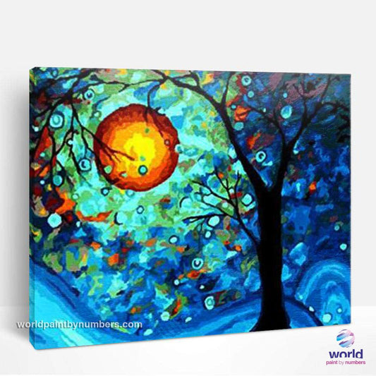 Dream Tree by Vincent Van Gogh - World Paint by Numbers™ Kits DIY