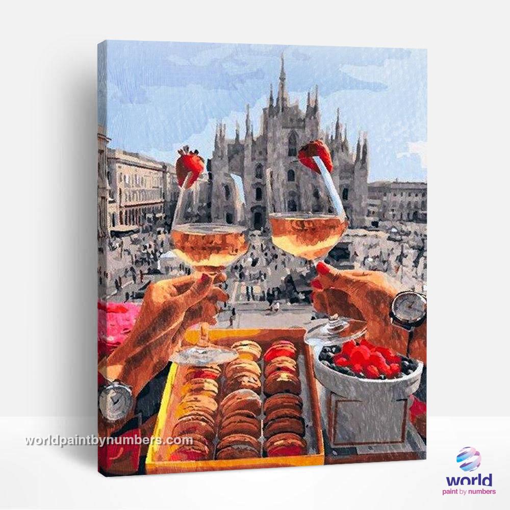 Duomo di Milano, Milan Cathedral - World Paint by Numbers™ Kits DIY