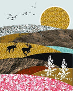 Ecletic Sunset - World Paint by Numbers™ Kits DIY