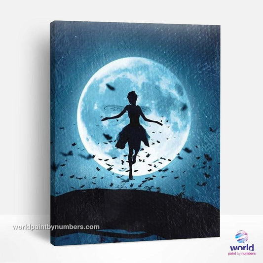 Fairy Moon - World Paint by Numbers Kits DIY