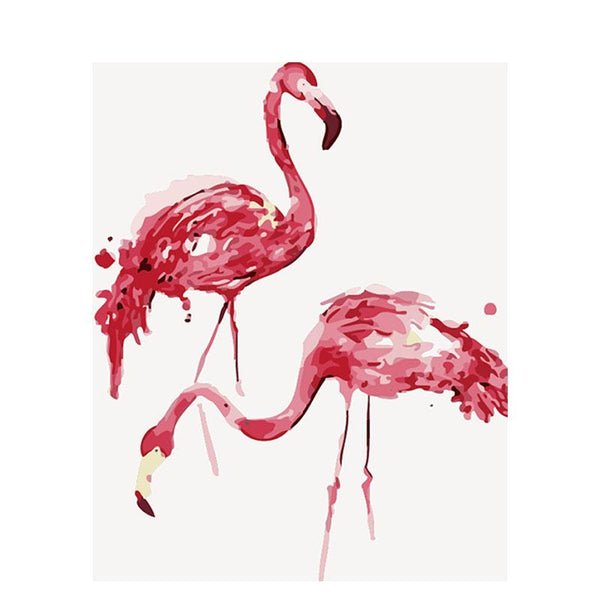 Flamingos Couple - World Paint by Numbers™ Kits DIY