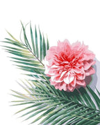 Flower & Palm - Leaf Collection - World Paint by Numbers™ Kits DIY