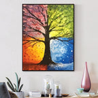 Four Seasons Tree - World Paint by Numbers™ Kits DIY