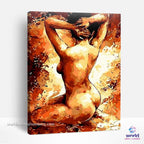 Golden Sunbath - World Paint by Numbers Kits DIY