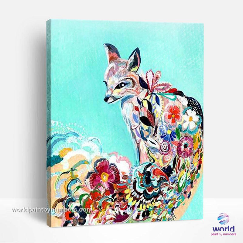 Hipster Bambi - World Paint by Numbers™ Kits DIY