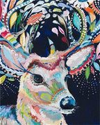 Hipster Deer - World Paint by Numbers™ Kits DIY