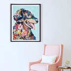 Hipster Dog - World Paint by Numbers™ Kits DIY