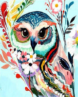 Hipster Owl - World Paint by Numbers™ Kits DIY
