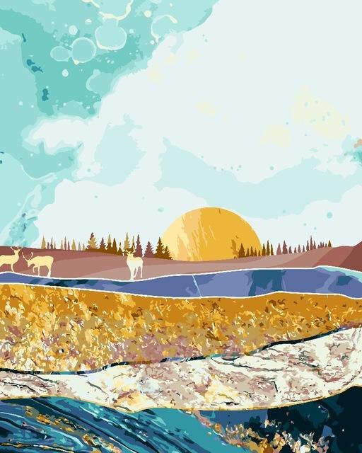 Hot Wild Summer - World Paint by Numbers™ Kits DIY