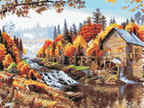 House in the Forest - World Paint by Numbers™ Kits DIY