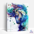 Imposing Horse - World Paint by Numbers™ Kits DIY