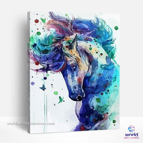 Imposing Horse - World Paint by Numbers™ Kits DIY