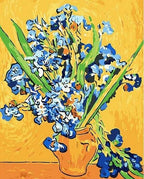 Irises and Roses by Vicent Van Gogh - World Paint by Numbers™ Kits DIY