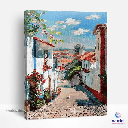 Italian Boulevard - World Paint by Numbers™ Kits DIY