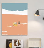 Jeep Ride in the Dunes- Tropical Minimalism - World Paint by Numbers™ Kits DIY