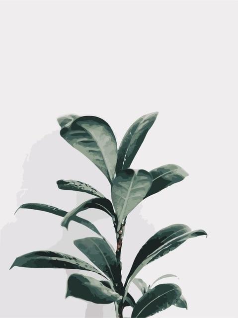 Lemon Tree - Leaf Collection - World Paint by Numbers™ Kits DIY
