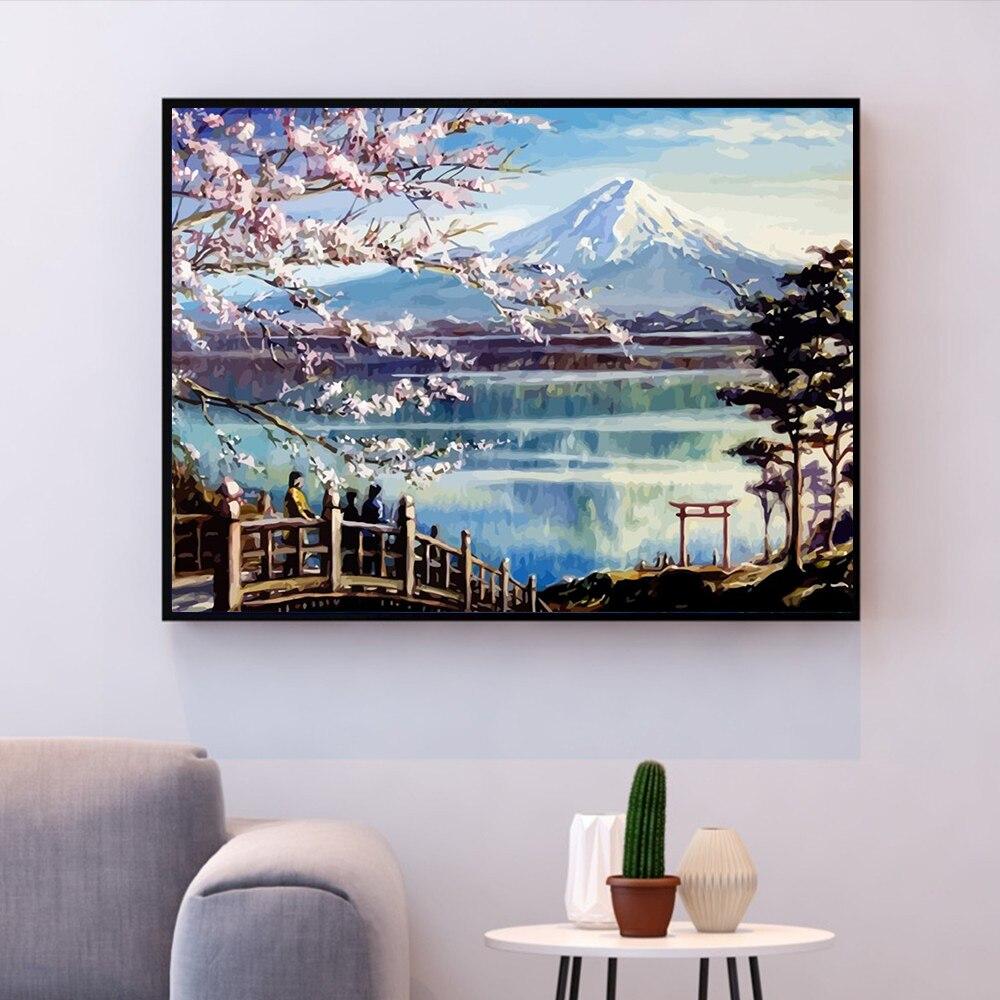 Mount Fuji, Japan - World Paint by Numbers™ Kits DIY