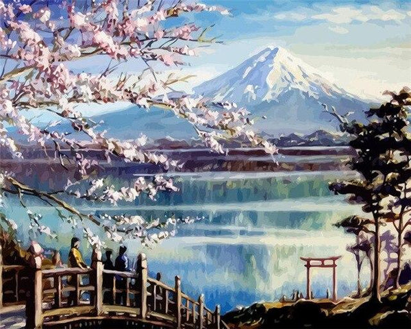 Mount Fuji, Japan - World Paint by Numbers™ Kits DIY