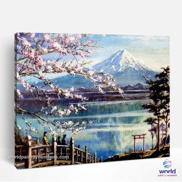 Mount Fuji, Japan - World Paint by Numbers™ Kits DIY