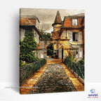 Old European House - World Paint by Numbers™ Kits DIY
