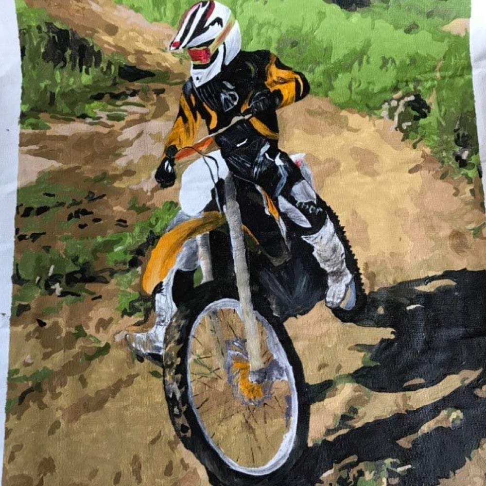 Paint your Own Photo Personalised Paint By Numbers™ World Paint by Numbers