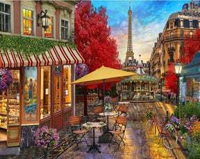 Paris Street Market - World Paint by Numbers™ Kits DIY