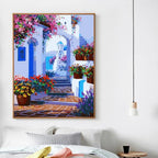 Paths of Santorini - World Paint by Numbers Kits DIY