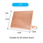 Portable Wooden Stand Easel for Painting Artists - World Paint by Numbers™ Kits Accessories DIY