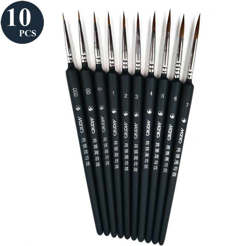 Premium Detail Paint Brush Set - World Paint by Numbers™ Accessories