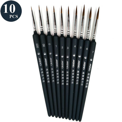 Premium Detail Paint Brush Set - World Paint by Numbers™ Accessories