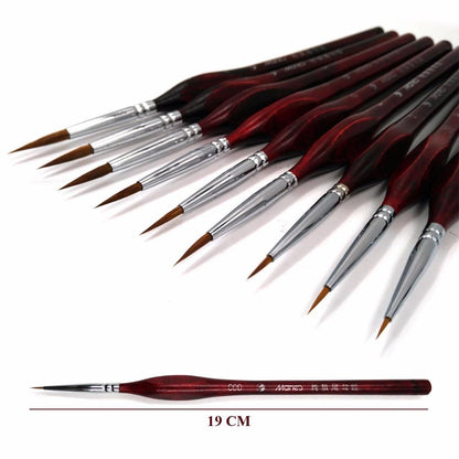 Premium Detail Paint Brush Set - World Paint by Numbers™ Accessories