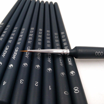 Premium Detail Paint Brush Set - World Paint by Numbers™ Accessories