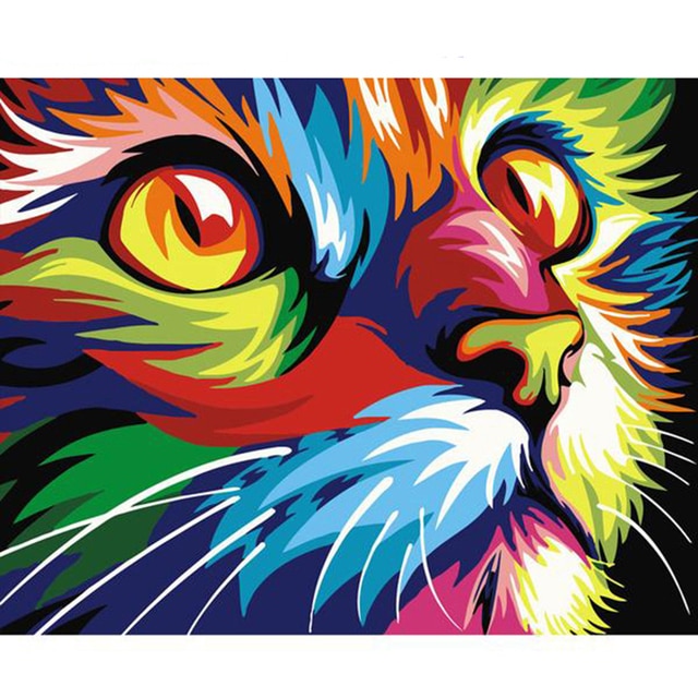 Color Cat - World Paint by Numbers™ Kits DIY