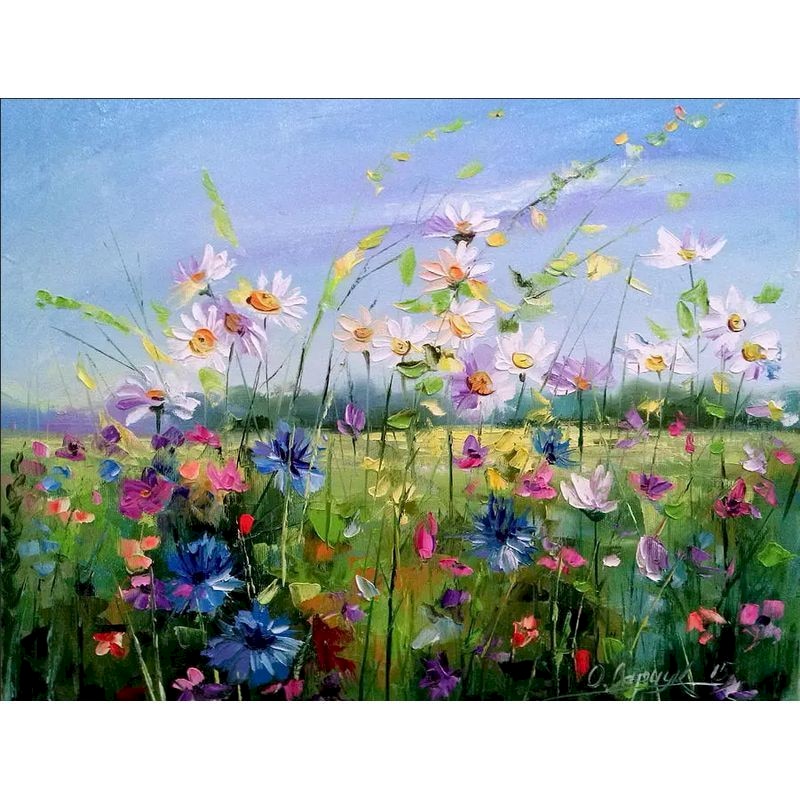 Beautiful Summer Garden - World Paint by Numbers™ Kits DIY