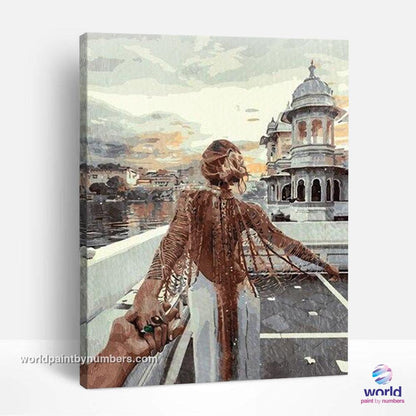 Romantic Vacation - World Paint by Numbers™ Kits DIY