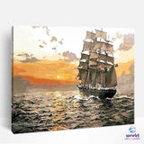 Sailing Boat - World Paint by Numbers™ Kits DIY