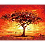 Savanna Tree - World Paint by Numbers™ Kits DIY