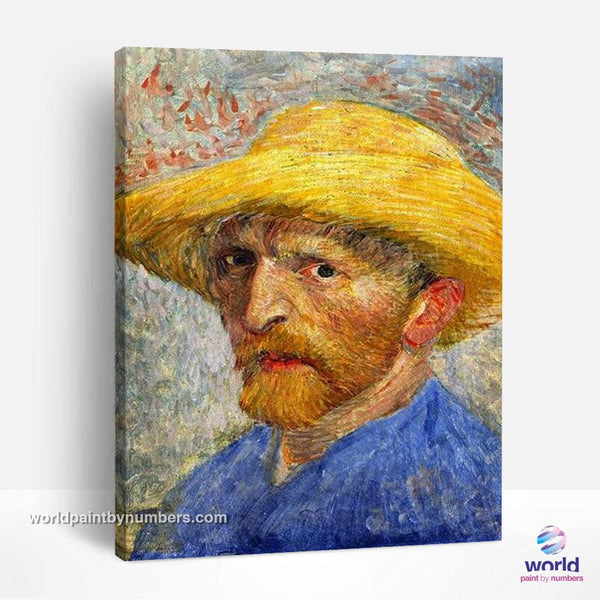Self Portrait, 1887 by Vincent van Gogh - World Paint by Numbers™ Kits DIY