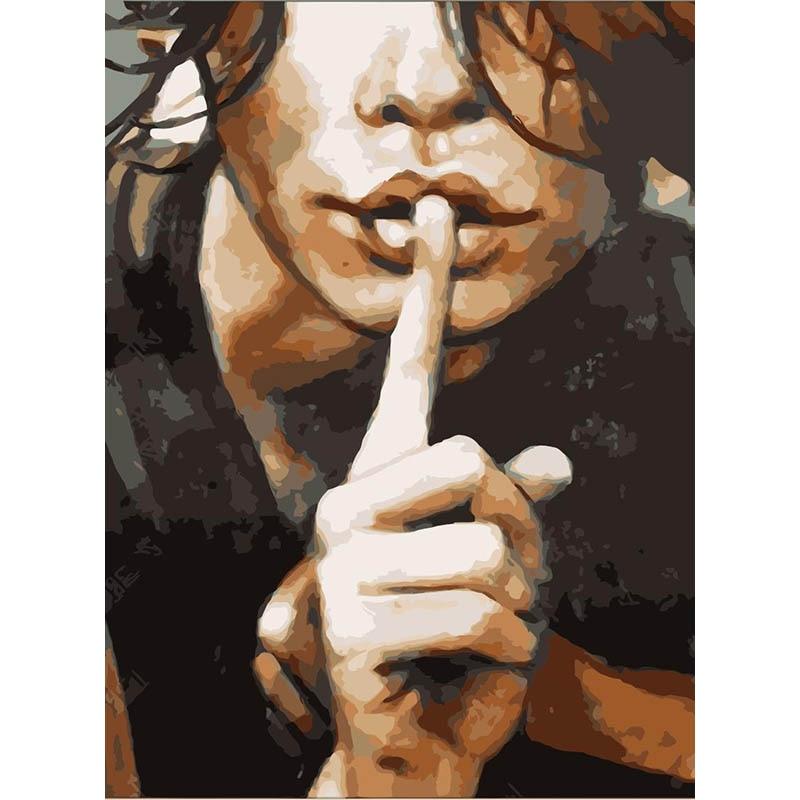 Silence - World Paint by Numbers™ Kits DIY