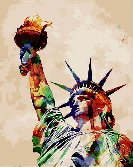 Statue of Liberty New York - World Paint by Numbers™ Kits DIY