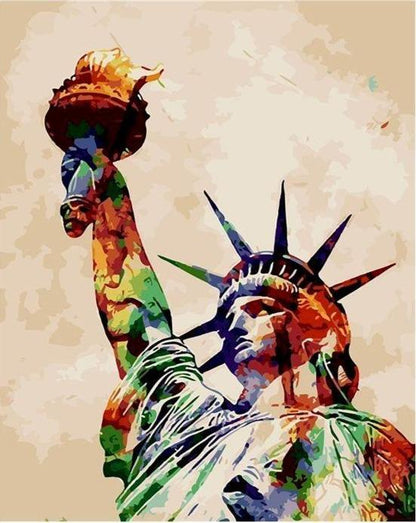Statue of Liberty New York - World Paint by Numbers™ Kits DIY