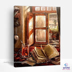 Study Moment - World Paint by Numbers™ Kits DIY