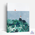 Sunset on the Rocks - Tropical Minimalism Collection - World Paint by Numbers™ Kits DIY