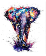 The Elephant's Strenght - World Paint by Numbers Kits DIY