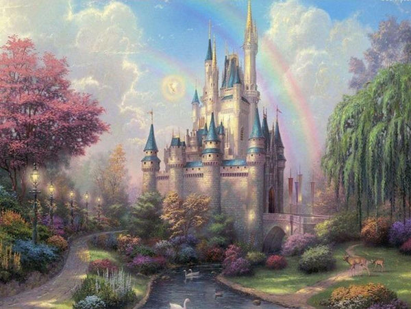 The Princess Castle - World Paint by Numbers Kits DIY
